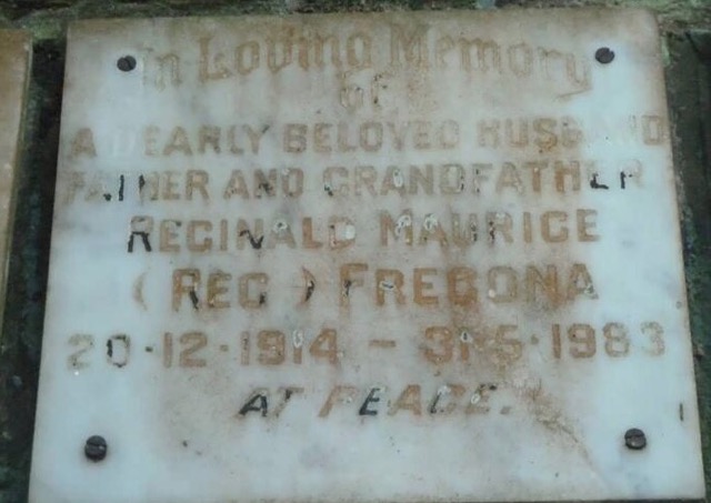 Reginald Maurice Fregona